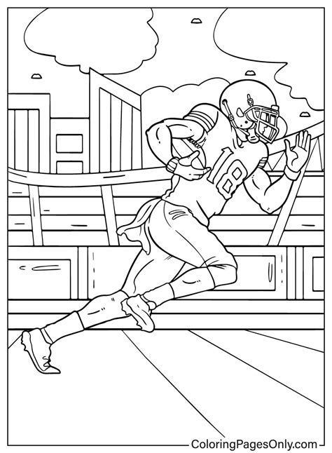Justin Jefferson Coloring Sheets