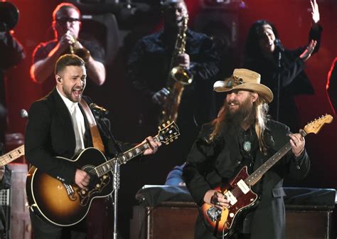 Justin timberlake and chris stapleton. Jan 25, 2018 · Another week, another new Justin Timberlake song. We've heard "Filthy" and "Supplies" from Man of the Woods, but now we have "Say Something," Justin's new collaboration with country superstar Chris Stapleton. "Say Something" is an upbeat, guitar driven pop song that shines the light on Timberlake and Stapleton's undeniable vocals, … 