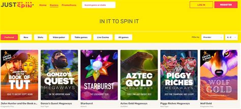 Justspin internet slots real money jackpots Canada