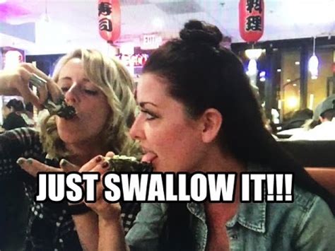 In reality, you can feel free to spit or swallow your phlegm and it shouldn. . Justswallowit