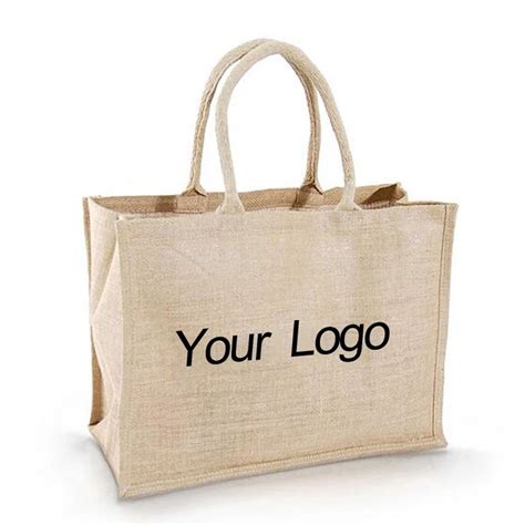 Jute Bags Custom Grocery Bags Reusable Totes