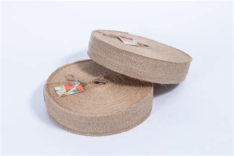 Jute webbing.  Durable, natural, and perfect for any project.  Hoge kwaliteit,...