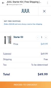 Juul coupon code. I get weekly mobile coupons and monthly coupons in the mail. I also get occasional coupons for Mark 10 e-cigs from them. Camel, American Spirit, and just about every other cig brand offers coupons as well, and gas stations often have reps offering coupons for Juul and other vape brands. 