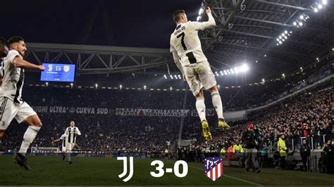 Juventus atletico madrid 3 0