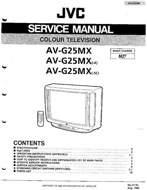 Jvc av g25mx manual de servicio. - Rick warren the invisible war study guide.
