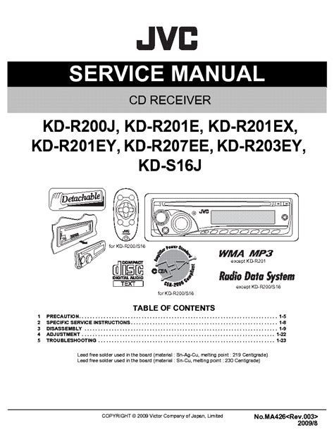 Jvc car radio manual kd r200. - The radio amateur s handbook 1973 the statndard manual of.