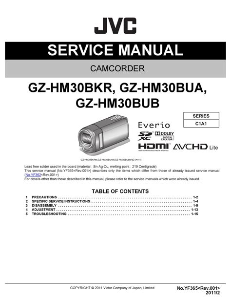 Jvc gz hm30bkr camcorder service manual. - Comcast cable box guide not working.