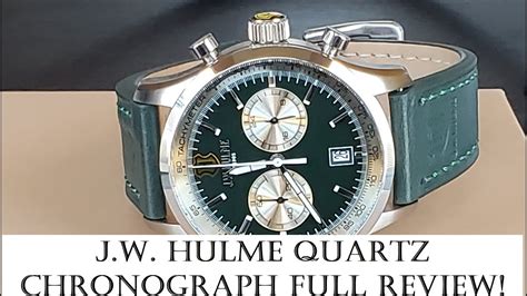 Jw hulme. J.W Hulme doesn’t disappoint. J.W. Hulme has a long-standing reputation for their leathered goods. I have purchased several gifts for male executives. This was the first time I treated myself to one of their watches. First, the care taken to package my watch was securely was outstanding. Secondly, the presentation was beautiful. 