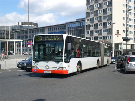 Köln Hauptbahnhof nach Köln-Rodenkirchen (Stadtbezirk) per Linie 133 …