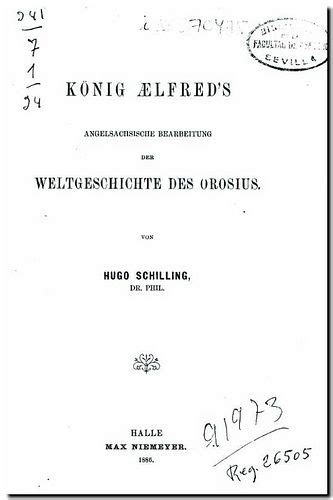 König aelfred's angelsächsische bearbeitung der weltgeschichte des orosius. - The wu tang manual by rza.