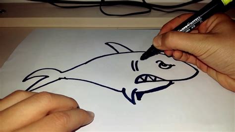 Köpek balığı resmi çiz