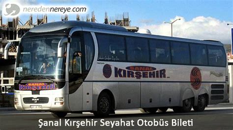 Kırşehir aksaray otobüs bileti