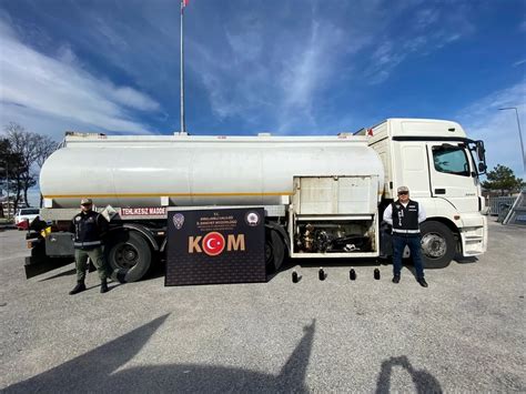 Kırklareli'nde resmi kuruma karışımlı yakıt sattığı iddiasıyla 3 şüpheli gözaltına alındıs