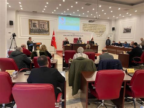Kırklareli Belediye Meclisi toplandıs