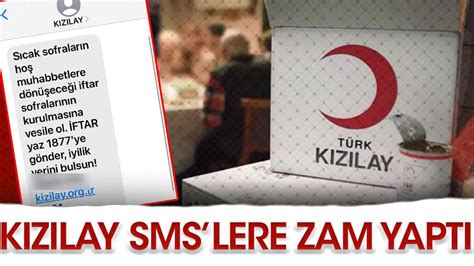 Kızılay sms
