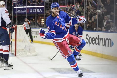 K’Andre Miller’s 3 points lead Rangers to 5-1 rout of Capitals