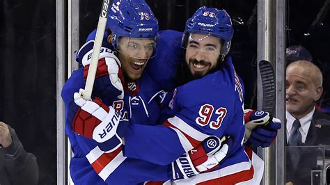 K’Andre Miller scores twice to lift Rangers over Capitals 5-1