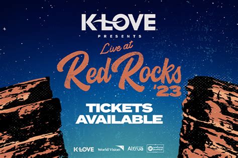 K Love Red Rocks 2023