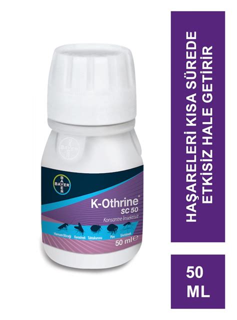 K othrine sc 50 karınca nasıl kullanılır