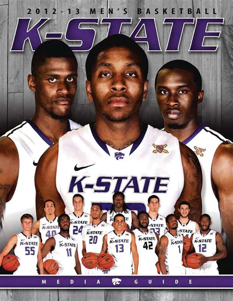 The official 2012-13 Men's Basketball Roster for the Kansas S