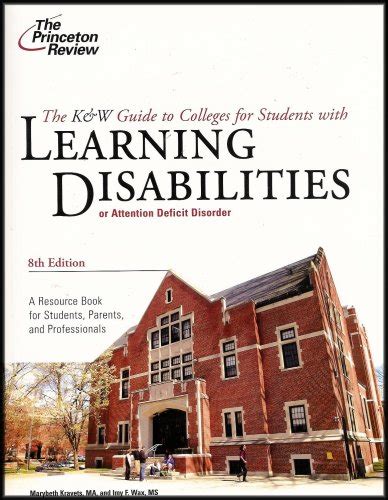 K w guide to colleges for students with learning disabilities 8th edition college admissions guides. - Ready ny ccls guía de profesor de matemáticas.