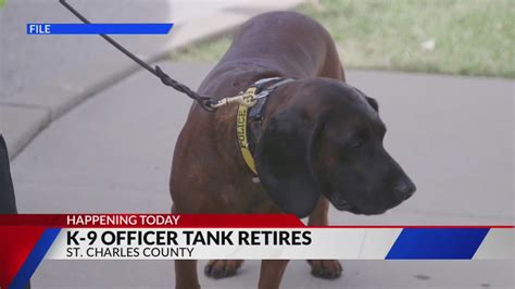 K-9 officer 'Tank' retires today