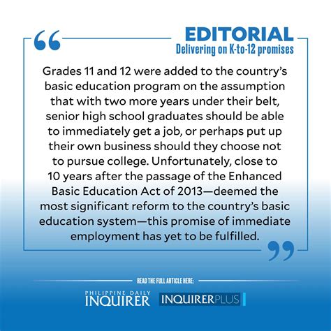 K-to-12 and inclusive growth Inquirer Opinion