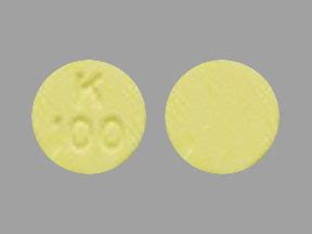K100 yellow pill. Feb 16, 2021 · Potassium Chloride Extended-release Tablets, USP, 10 mEq (750 mg) are yellow film coated capsule shaped tablets; plain on one side and debossed with "P10" on the other side. Potassium Chloride Extended-release Tablets, USP, 20 mEq (1500 mg) are white to off-white film coated capsule shaped tablets; plain on one side and debossed with "P20" on ... 