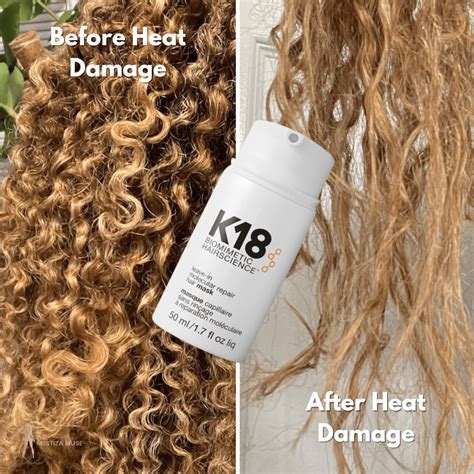K18 hair. K18 is a leave-in molecular repair mask (emphasis on leave-in) that strengthens, soothes and hydrates heat- and color-damaged hair. And it only takes four minutes after combing it through clean ... 