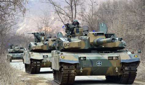 K2 Black Panther main battle tank South Korean army South Korea ...