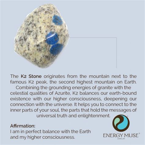 K2 Stone Meaning & Healing Properties - Energy Muse