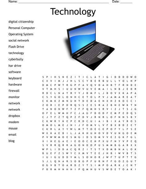 K2 Technology Word Search WordMint