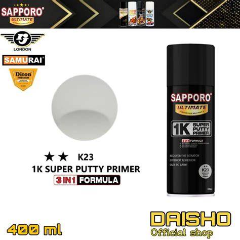 K23 1k Super Putty primer sapporo ultimate 400ml cat semprot pylox ... - raincitystudios.com