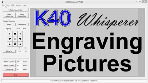 K40 engraving. .  ...