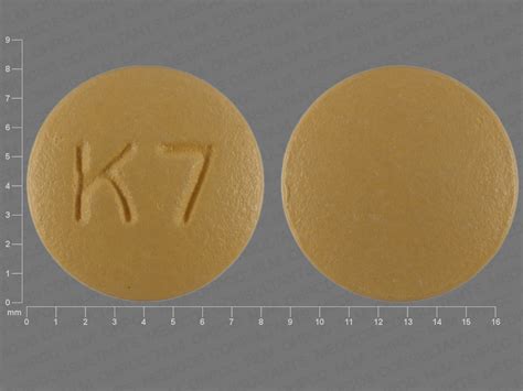 K 7 Pill, also known as Cyclobenzaprine Hydrochloride 10 mg, i