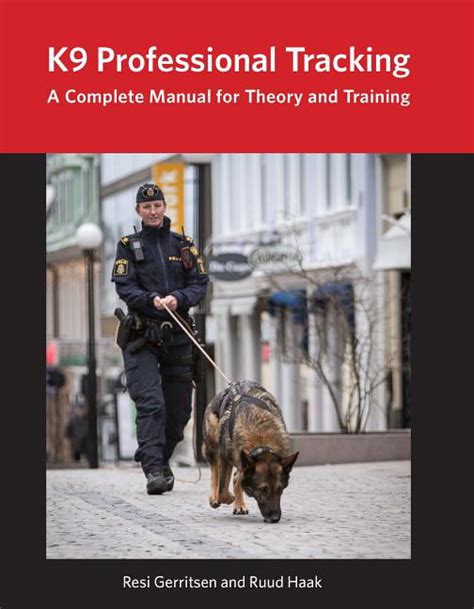 K9 professional tracking a complete manual for theory and training. - 610 manuale parti del trattore lungo.
