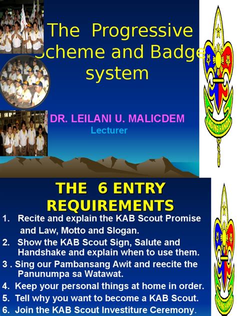 KAB Scout Advancement Scheme PDF Scouting - Scribd