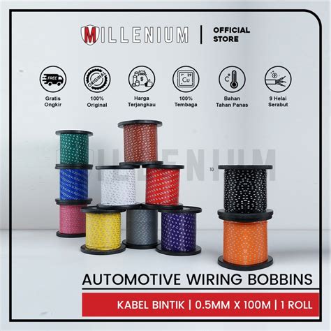 Kabel Bintik Otomotif Berkualitas Bagus 0,5 - Harga 1 Meter - raincitystudios.com