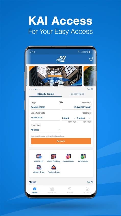 KAI Access Train Booking App APK Download for Android 