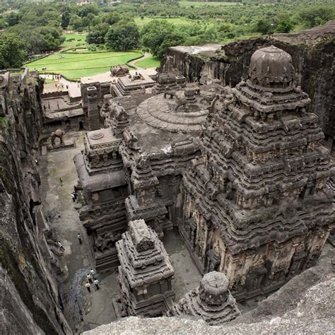 Kailasa Temple at Ellora - The Temple Carved into … - muktibox.com