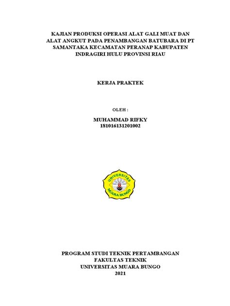 KAJIAN PRODUKSI ALAT GALI - MUAT DAN ANGKUT SERTA … - raincitystudios.com