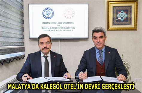 KALEGÖL OTEL’İN DEVRİ GERÇEKLEŞTİ CANBEY HABER .