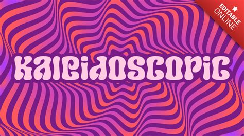 Kaleidoscopic Font Generator & Text Effects - muktibox.com