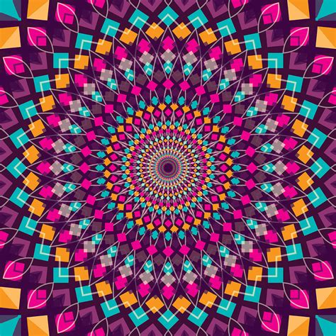 Kaleidoscopic Pattern Vectors - Freepik - muktibox.com