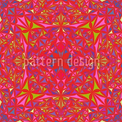 Kaleidoscopic Vision Seamless Vector Pattern Design - muktibox.com