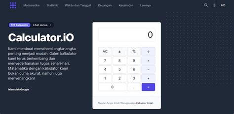 Kalkulator, rumus-rumus, penghitungan online - wintechmobiles.com