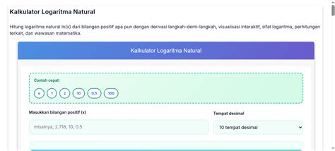 Kalkulator Logaritma Natural - ln (x) dengan Solusi … - wintechmobiles.com