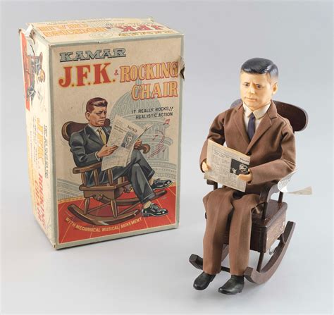 KAMAR JOHN F. KENNEDY AND ROCKING CHAIR DOLL