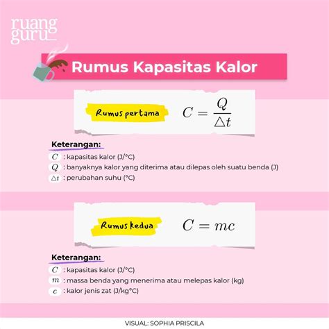 Kapasitas kalor - Wikipedia bahasa Indonesia, ensiklopedia bebas - wintechmobiles.com