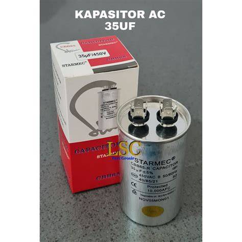 Kapasitor AC 35 uf 450V - raincitystudios.com